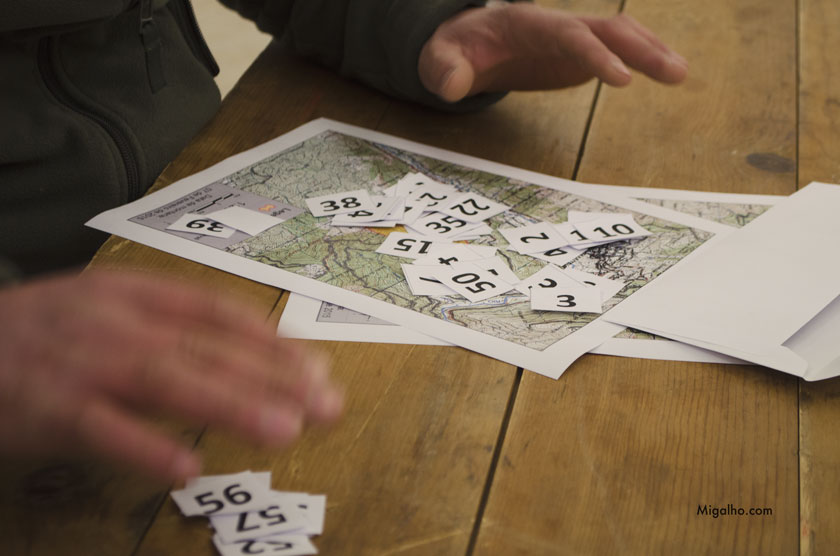 Distribuição das portas